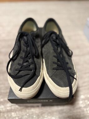 Converse One Star John Varvatos Charcoal Suede  Low-Top Sneakers